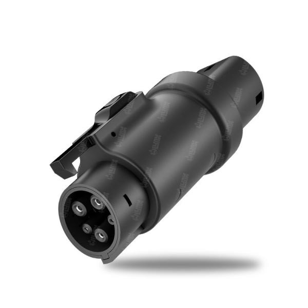 Quality Olink Connector European Female to American Standard Male Charger AC Type2 to Type1 IEC 62196 to SAE J1772 Charger Adapter for sale