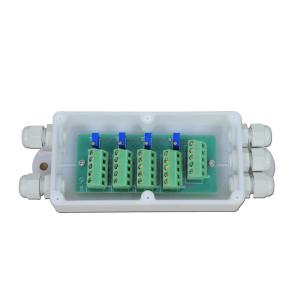 4 Way weighing sensor Load Cell Summing Junction Box Plastic Enclosure for