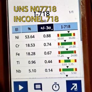 Inconel 718 UNS N07718 Annealed Round Bar Peeled And Polished