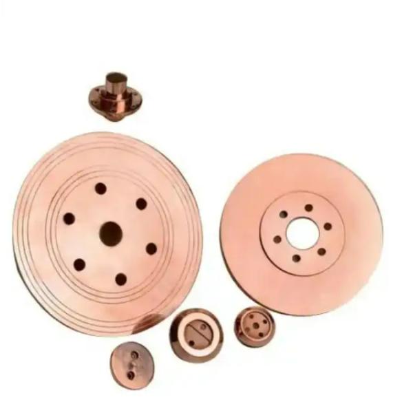 Copper Alloy Electrode Welding Wheel CuCrZr For Seam Welder Resistance Welding Consumables