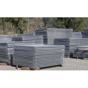 8'x12' temporary chain link fence panels diameter wire 11.5ga chain link mesh 2"