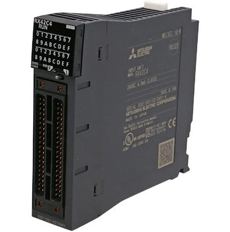 RX42C4 PLC iQ-R Series; digital input module, 24 VDC, 64 points, 2x 40-pin