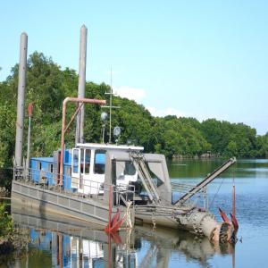 Wholesale Customization Mud Pump 6 Inch Cutter Suction Dredger with Booster Station and Design from china suppliers