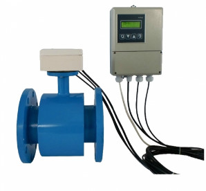 Yunyi High Precision Flow Meter 4-20mA Smart Electromagnetic Flowmeter