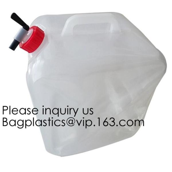 Outdoor Camping Hiking 5 Gallon/20L Portable Collapsible Folding Water Bucket drinking water storage bag, bagease, bagpa