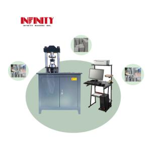 China Double Column High Precision Control 300KN Servo Compression Strength Testing Machine on sale