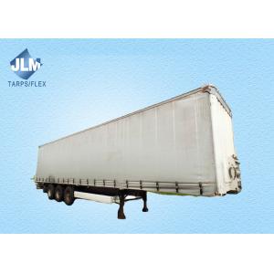 Pantone Color Lorry PVC Tarpaulin Side Curtain 12.2mx2.2m
