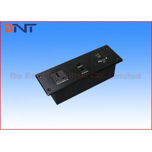 Multifunctional Multimedia Wall Socket Plates With Aluminum Alloy Panel