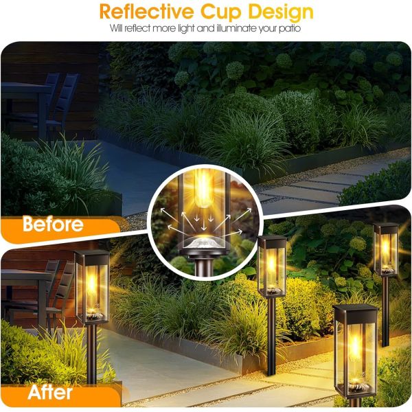Long endurance solar lawn light, rechargeable adjustable height outdoor lawn light