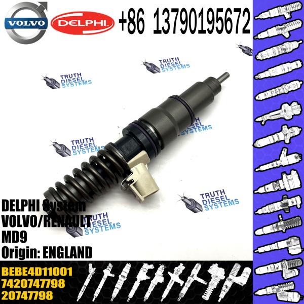 Diesel Fuel Injector 20747798 BEBE4D11001 20500620 20747797 420747798 85000675 BEBE4D11201 fuel injector for VOL