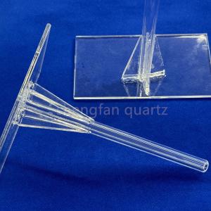 High Temp Laboratory Quartz Glass Tripod Corrosion Resistant