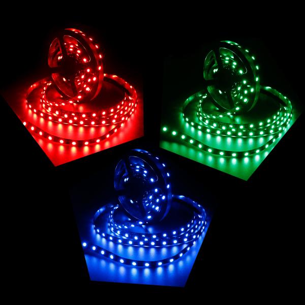 Non Waterproof 5050 RGB LED Strip Lights 3500K 300 Led 5m Strip Lights