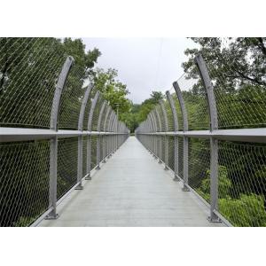 Flexible Customized Durable Stainless Steel Webnet 1.6mm Safety For Bridge