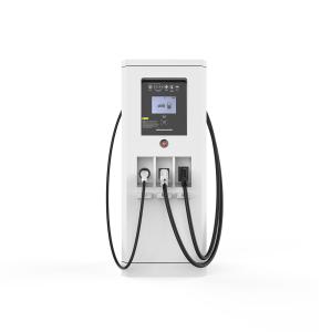 China 5m 22KW AC Charger Floor Stand DIN70121 CCS Electric Car Charger on sale