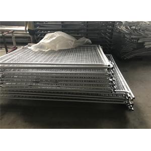 42 microns zinc coated galvanized temporary fence panels 2.1m*2.4m mesh 60mm