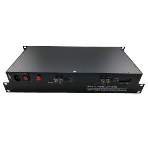 1 / 2 / 4 / 8 / 16 Ch HD SDI To Fiber Converter Embedded With 485 / 232 / 422