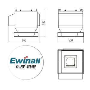 EWINALL Food Batcher Fortified Rice Blending Machine 2000kg/ H