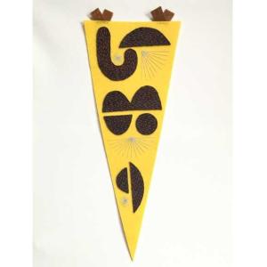 150D Polyester Custom Pennant Banner CMYK Digital Printing