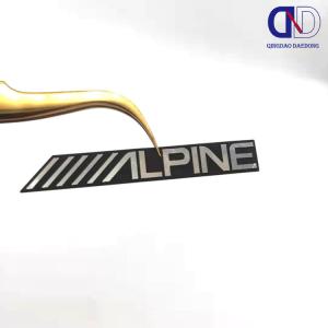 Customized Metal Nickel Electroformed Signs OEM Shape Size Durable