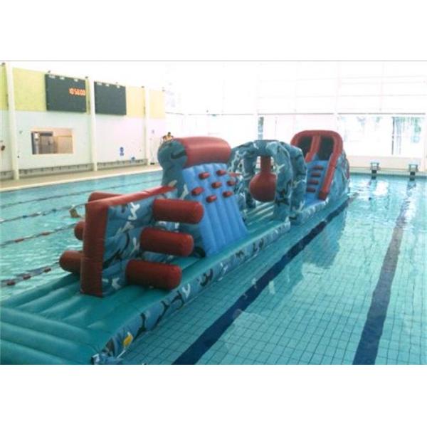 Quality Exciting Inflatable Obstacle Course Floating Inflatable Water Obstacle Course For Games for sale