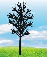 scale cherry baytree arms-model tree trunk,miniature artifical tree arms,fake
