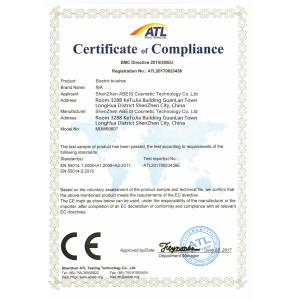 Shenzhen Abeis Cosmetic Tools Co., Ltd. Certifications