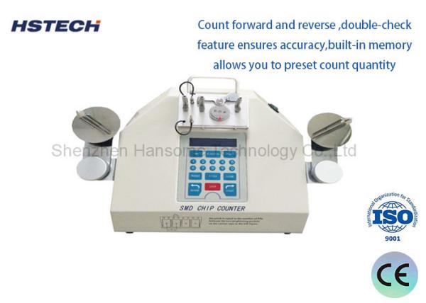 Quality Full Automatic SMD Component Reel Counter with Label Printer & Button Control Leak Detection for sale
