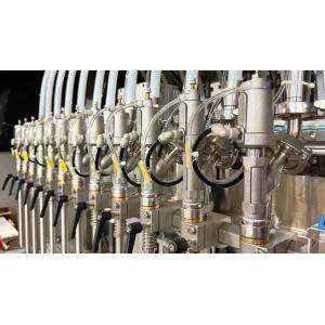 Automatic Pesticide Piston Filling Machine High Precision Liquid Filling