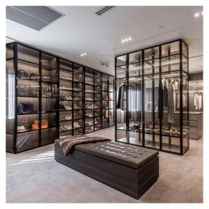 NO Folded and Convertible MDF Bedroom Wall Wardrobe Design for Compact Living