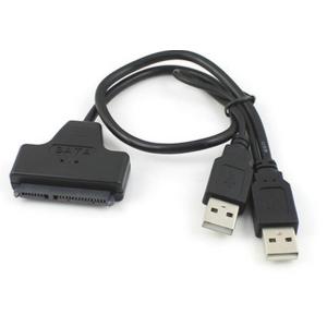 USB to SATA 22 pin Hard Disk Driver Convertor Adapter Cable with USB A MALE