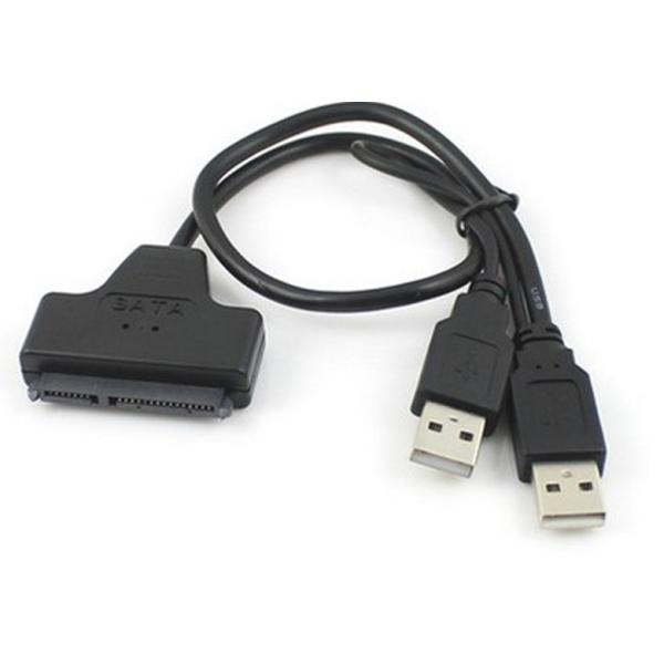 USB to SATA 22 pin Hard Disk Driver Convertor Adapter Cable with USB A MALE