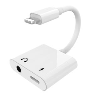 PVC Wire Lightning Audio Adapter High Fidelity Lightning To Type C Adapter