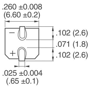 EEE-1EA101XP SMD Ferrite Bead Aluminum Electrolytic Capacitors