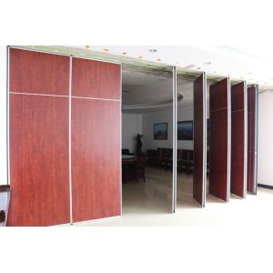 Wholesale Commercial Folding Partition Doors / Melamine Board Movable Wall Partitions from china suppliers