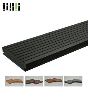 Waterproof Bamboo Deck Boards With Smooth Easy Prolapse Concrete Surface