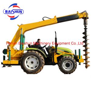 Creative popular design hydraulic tractor hole digging machine hole digger