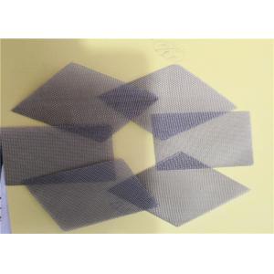 60 Micron Stainless Steel Mesh Sieve Weave Type For Plastic Extruder Machinery