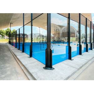 Training Panoramic Glass Wall With Impact Resistance Custom Logo