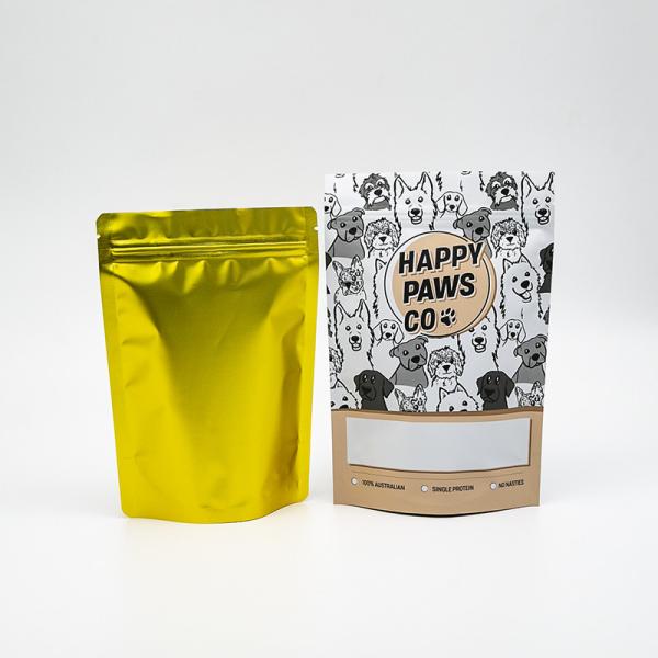 Quality 10 X 8 10 X 5 10 X 13 Flat Bottom Ziplock Bags Resealable Packaging Standing Plastic Food Pouch for sale