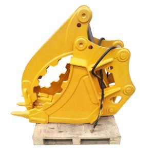 20Ton Excavator Hydraulic / Manual Thumb Bucket for Wood Grable Q355B/NM400