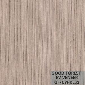 EV Cypress Engineered Wood Veneer Customized Top A / B Grade