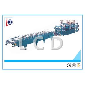 PLC Control Pu Sandwich Panel Production Machine 5 M / Min Linear Speed