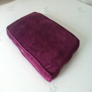 Removable Cover Memory Foam Bolster Dog Bed Anti-Slip Bottom Custom Logo