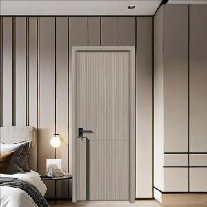 Eco-friendly PVC Laminated WPC Hollow Door with Heat Insulation and Sound