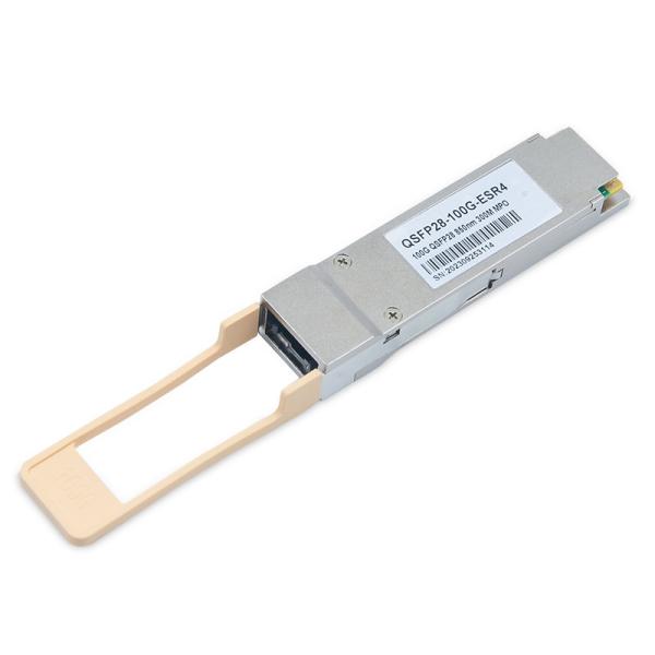 QSFP28 ESR4 100G Optical Transceiver MTP MPO-12 300m Over OM3 OM4 MMF