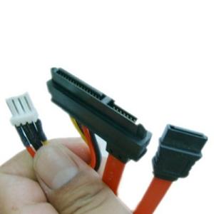 SATA22P to SATA7P + 4p CD-ROM DVD-ROM Cable , 3.5 inch HDD Power Line 4P/7Pin