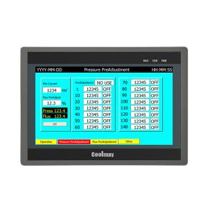 China Automation Control HMI PLC All In One 10.1 TFT Touch Panel 16AI 8AO on sale