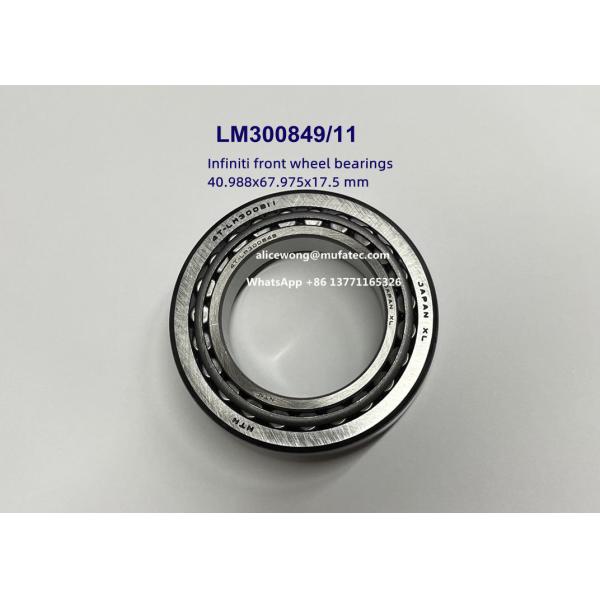 4T-LM300849/11 LM300849/LM300811 automotive differential bearings tapered roller