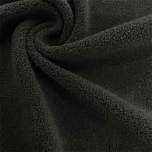 Soft Knit Knitted Anti Pilling Polyester Polar Fleece Fabric with Custom Solid