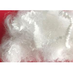 Eco - Friendly Siliconized Polyester Fibre 110 Degree Melting Point Heat